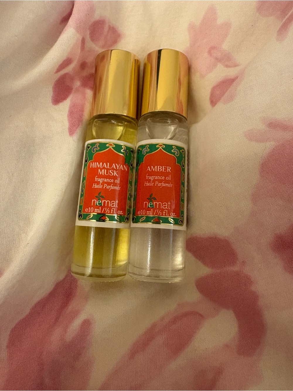Nemat Himalayan Musk & Amber Fragrance Oil Duo